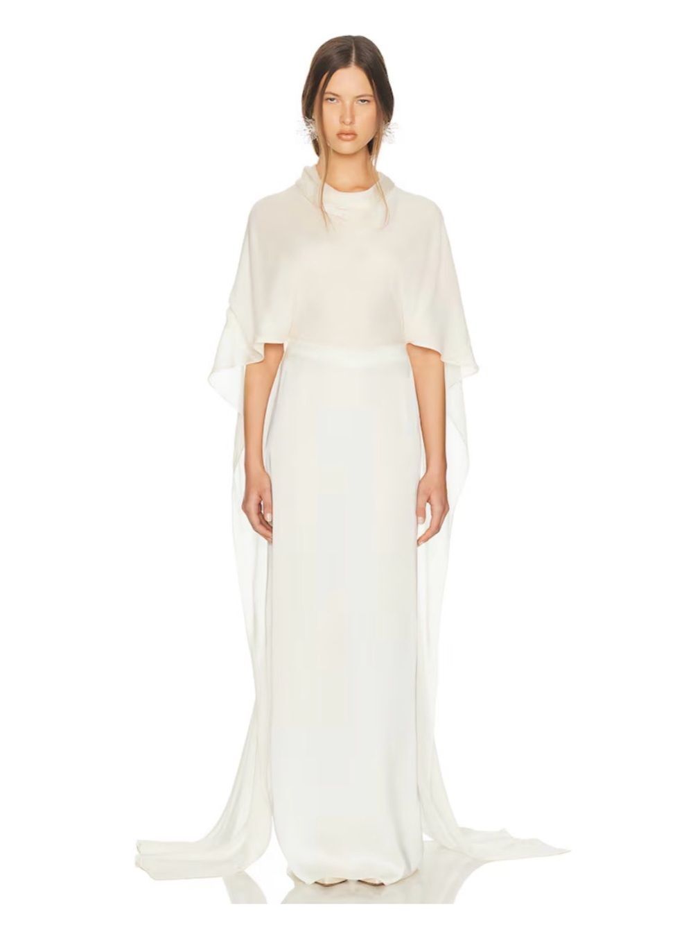 HELSA Mix Media Scarf Maxi Dress - Picture 3 of 17